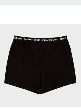 Men's Black Loose-Fit Boxer  - Pair Of Thieves - XL